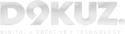 DOKUZ Digital logosu – Digital • Creative • Technology